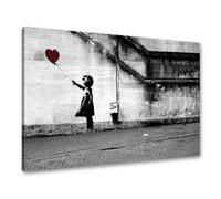 Visario nro. 4165 Cuadro de Banksy There is Always Hope sobre lienzo, 80 x 60 cm, todas las imágenes son de marca