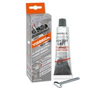 Visbella Alta temperatura Gasket Maker Neutral RTV Junta, aceite y agua, flexible, junta de silicona, para la reparación de motores 99g (gris)