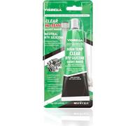 Visbella Neutral RTV Junta Eléctrica Aceite y Agua Resistencia Anticongelante Siendo Flexible Sellador de Juntas de Silicona para Reparación de Motores de Alta Temperatura (Incoloro)