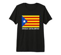Visca Catalunya/Viva Cataluña Camiseta Premium