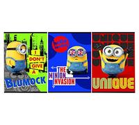 Viscio Trading 170912 quadernone Rigo Q Minions, Papel, Multicolor, 0.1 X 20 X 32 cm, 5 Unidad
