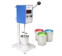 Viscometro Rotatorio Digital 200Rpm - Medidor de Viscosidad de Pintura con Pantalla de Temperatura Ku y G, Precisión ±1,5%, Salida Para Pc y Contenedor de Prueba de 500 Ml