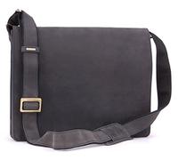 VISCONTI - Borsa Messenger - Lavoro/Tracolla/Valigetta per ufficio/Borsa per PC portatili - Vera Pelle - Unisex - 18548 - Azul