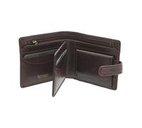 VISCONTI Colección Tuscany Arezzo Cartera de Cuero con Protección RFID TSC42 Marrón