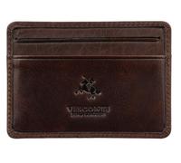 VISCONTI Reese VSL66 - Tarjetero delgado de piel, Brown, Talla única, Moderno