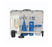 Viscosimetro, ANY-1 Probador de lodo de tres piezas, hidrómetro de lodo, contenido de, viscosímetro, escala específica, caja de aluminio, máquina de prueba