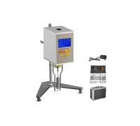 Viscosímetro digital 10-1 × 105 MPA.S, Probador de viscosidad rotatorio NDJ-5S, Viscómetro con pantalla, Precisión del medidor probador líquido portátil Para principiantes bricolaje(NDJ-5S,GERMANY)