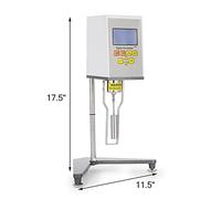 Viscosímetro digital 10-1×105 MPA.S, probador de viscosidad rotatorio NDJ-5S, viscosímetro con pantalla, medidor prueba, precisión, líquido portátil Resistente a la Corrosión(NDJ-9S,GERMANY)