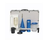 Viscosimetro, Probador de contenido de arena del hidrómetro de lodo de lodo, máquina de prueba de caja de aluminio de escala de gravedad específica