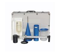 Viscosimetro, Probador de lodo de tres piezas, hidrómetro de lodo, contenido de arena, viscosímetro, escala de gravedad específica, caja de aluminio, máquina de prueba