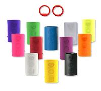 Vise Grip - Insertos para dedos P/O - Power Lift/Oval - Insertos de goma para una pelota de bolos - Duo Pack - Agarre duradero con dos lados - Ajuste ceñido - 8.0 - 13/16 - Color: Amarillo
