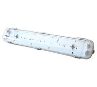 VISE Pantalla IP65 para tubo LED 2x1500mm sin reac.