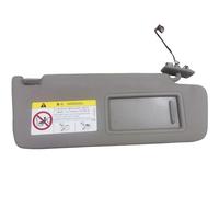 Visera 5G0 857 551/552 para Golf 7 MK7 para GTI para Superb3 Espejo Cosmético Tablero Sombreado Visera Solar Gris 5GG 857 551 5GG 857 552(Grayish Beige Right)