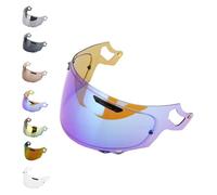 Visera aftermarket genérica para Arai Quantum X - Concept X - Quantic - Chaser X - Rx7v - Rx7x - Concept XE - Renegade V - Profile V - Qv Pro - Signet X Vas V Pinlock Ready (Azul)