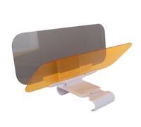 Visera Antideslumbrante de Día y Noche, 2 en 1, Extensor de Visera de Vidrio Transparente Antideslumbrante para Conducción Diurna y Nocturna