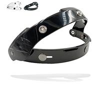 Visera Burbuja Casco Moto Mecanismo 3 Altura a Prueba De Viento Bubble Jet Universal 3 Botones Ajustable Para biltwell Bell DMD Bandit Yam AFX Nolan agv