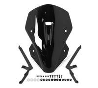 Visera Carenado Parabrisas Delantero Motocicleta Deflector Pantalla Viento para CB750 2025-2026(Negro)