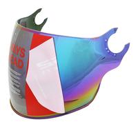 Visera Casco Arcoíris Iridium Rainbow Jet Airflow OF 562 LS2