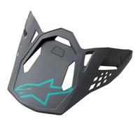 Visera Casco Moto Alpinestars Supertech M8 Radium - Azul/Gris/Verde 8981519900