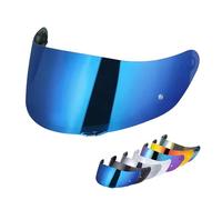 Visera Casco Moto para K1 K3SV K5,Visera para Casco Integral de Motocicleta,Lente de Casco de Protección contra el Viento para Moto (Azul)