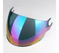 Visera Casco Moto para LS2 OF562,UV contra Viento y Antivaho Visera Casco Moto Visera de Lente Casco Accesorios,E