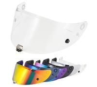 Visera Casco Moto para RPHA-11/RPHA-70/HJ-26,Lente de Casco de Protección contra el Viento para Motocicleta,Reemplazo de Accesorios para Casco de Moto (Transparente)