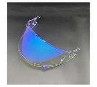 Visera Casco Moto para Shark Spartan/Skwal 1/2 / D-Skwal,UV Antivaho Lente de Visera Casco de Motocicleta Accesorios de Protección Facial,I