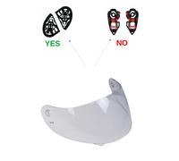 Visera Casco Transparente AGV k3 k4 antes de 2022 (No Adecuado En k3sv)
