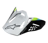 Visera Contact Casco Moto Alpinestars Supertech M8 - Plata Mate 89812191098