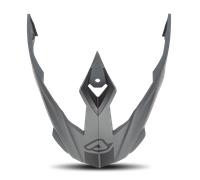 Visera de Casco Acer lip Negro-Gris Talla única Negro