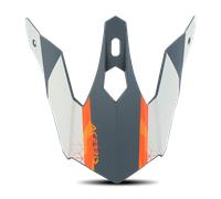 §Visera de Casco Acerbis Steel Niño Naranja-Gris§