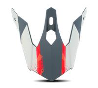 Visera de Casco Acerbis Steel Niño Rojo/Gris Rojo,Gris