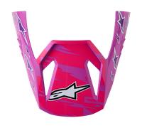 Visera de Casco Alpinestars S-M3 Falcon Joven Púrpura/Blanco/Negro/Rosa Flúor/Brillo Púrpura,Blanco,Negro,Rosa Flúor,Brillo