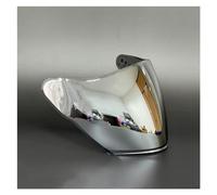 Visera de casco Compatible con cascos AGV K5 JET Parabrisas UV Accesorios de visera(Silver)