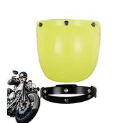 Visera de casco de motocicleta, pantalla de protección | Lente de para todas las condiciones: lluvia, senderismo de larga distancia, conducción, desplazamientos urbanos diarios, protección