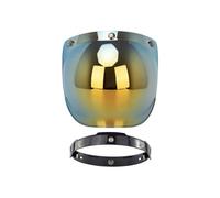 Visera de casco de motocicleta, pantalla de protección | Lente para cara abierta de motocicleta para protección contra el sol y tráfico urbano conducción en carretera senderismo larga distancia