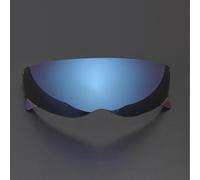 Visera de Casco Moto para Scorpion Exo Covert Combat,Protector Facial con Protección UV Accesorios de Repuesto para Motocicleta,C