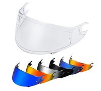 Visera de Casco para D-Skwal D-Skwal 2 Spartan - PSLER Visera Tintada para Casco de Motocicleta Accesorios de Repuesto(Transparente )