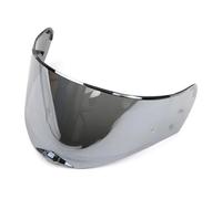 Visera de casco, protección del casco - Compatible con LS-2 FF390 B-rea-ker Extensión de casco para casco - Mascarilla para casco - Lente (plateado plateado)