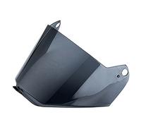 Visera de casco, Protectores de casco, aptos for motocross MX436, compatibles con lentes de casco LS-2 MX436, vidrio ahumado oscuro, transparente, reemplazo de protector facial (transparente)(Nero)