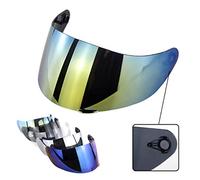 Visera de casco,Tickas Ajuste de la cara del visor de la lente del casco del escudo del viento de la motocicleta para AGV K1 K3SV K5