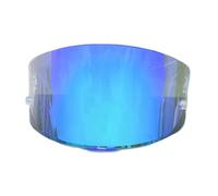 Visera de casco, TTC Shield para KYT TT Course, visera de casco de motocicleta, protección UV, parabrisas, accesorios de alta resistencia (Revo azul transparente, día y noche)