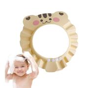 visera de ducha para niños, gorro de ducha para niños pequeños | Gorro de baño impermeable con animales de dibujos animados | Gorro de ducha de baño con champú ajustable para niños, productos de segur