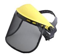Visera de Seguridad, Protector Facial de Seguridad con Visera de Malla para Motosierra, podadora de pértiga