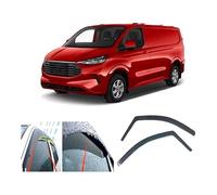 Visera de Ventana de Coche para Ford Transit Tourneo Custom II 2024 2025,Coche Deflectores De Viento para Ventana Lateral Lluvia Protector Aire