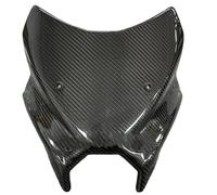 Visera deflectora de Doble Burbuja para Parabrisas Motocicleta Turismo, modificada en Fibra Carbono 3K, Compatible con Yamaha MT-09 2024-2025