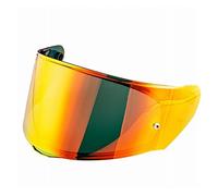 visera del casco, Compatible Con L-S-2 Viseras Compatibles Con FF320 Arroyo Ff353 Rápido FF328 FF800 Casco De Motocicleta Original Reemplace Lens Extra Black Iridium Silver ( Color : Chrome Red )
