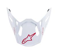 Visera Dyno Casco Moto ALPINESTARS Supertech M10 - Blanco Pulido/Rojo 89813192