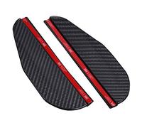 Visera Espejo Coche para Porsche Taycan 2019-2026 | Deflector de Lluvia PVC Protector Impermeable Espejo Lateral