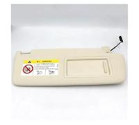 Visera Espejo Cosmético Gris 5GG 857 551 5GG 857 552 para Golf 7 MK7 Tablero Sombreado Visera Solar Interior Automóvil(Beige Right)